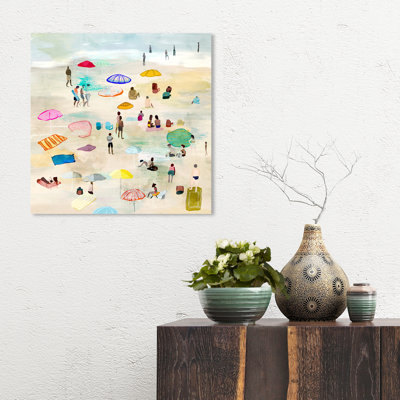 " Beach Day Fun " Painting Print