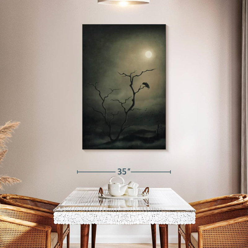 Hitzel Creepy Tree, 39" H x 26" W