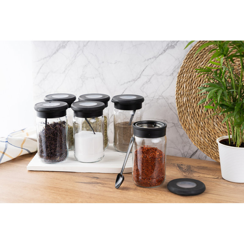 Freestanding Spice Jars