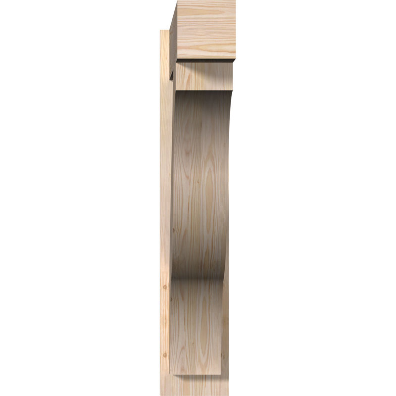 Funston Block Outlooker, 40" D x 40" H, 7 1/2" W Douglas Fir (Smooth)