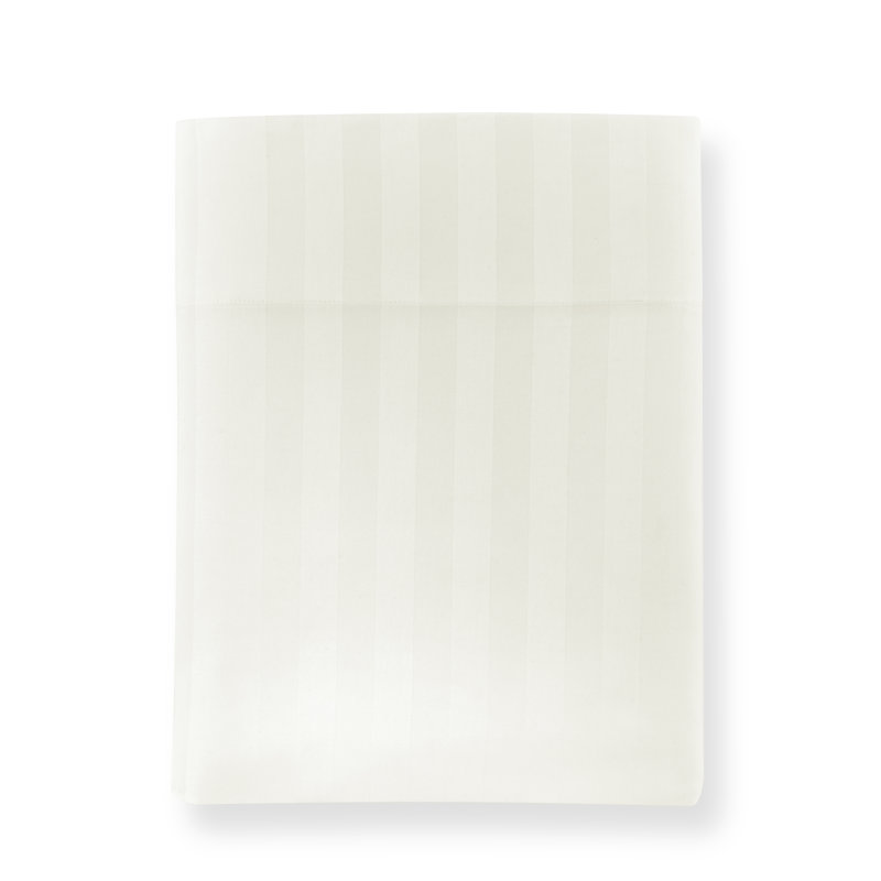 Drap 100% satin de coton Soprano 400, Très grand/Très grand californien, Ivoire