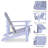 Abilene Outdoor Adirondack Chair-1562865956