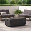 Foyer d'extérieur 48 po au propane rectangulaire en fer de 48 po (couvercle non inclus)-1629733064-1629733046