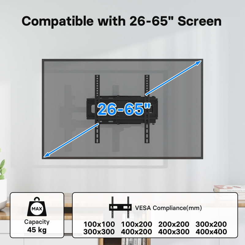 1Home Multi-Screen Single Screen Wall mount Electronic Mount