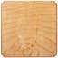 Maple Wood Coasters Edge Grain with Base