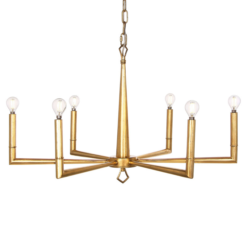 Monte Carlo Chandelier, Gold Leaf
