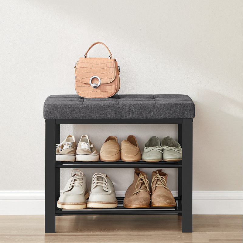 Banc de rangement pour 6 paires de chaussures