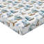 Ambesonne Sailor Fitted Sheet Nautical Marine Ships Print Full Size Brown Blue White-106733987