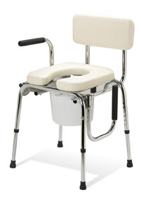 Drop Arm Commode