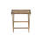Bansom Solid Wood 28" Folding Desk with Storage and Drawer-687940258