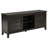Sutter Distressed Java 2-Door TV Stand