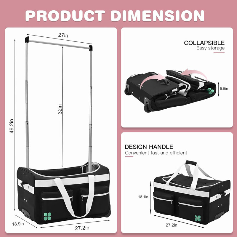 ShangQuan WuLiu Dance Bag With Garment Rack, Dance Competition - Main Image