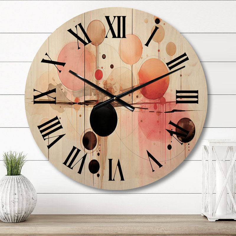 Horloge murale en bois, Petit