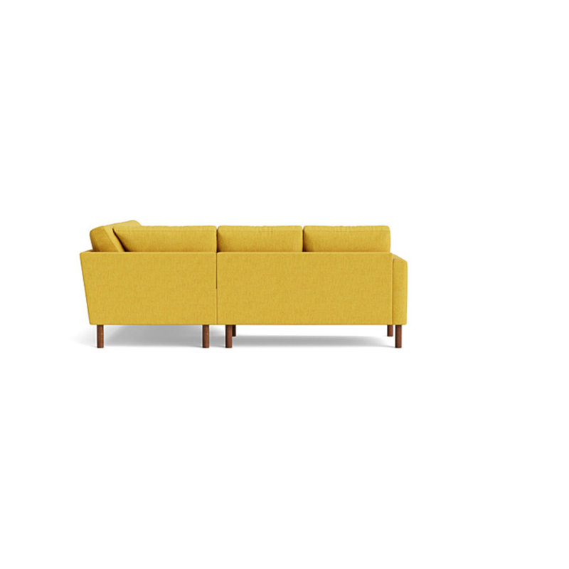 Laguna Sectional, Performance Weave - Onyx, Right Hand Facing