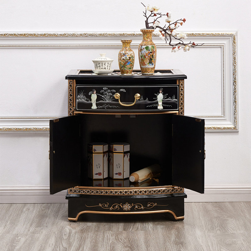 Buffet décoratif en bois massif Lakyn