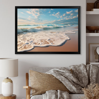 «Scenic Landscape Coastal Serenity V», reproduction d'art sur toile