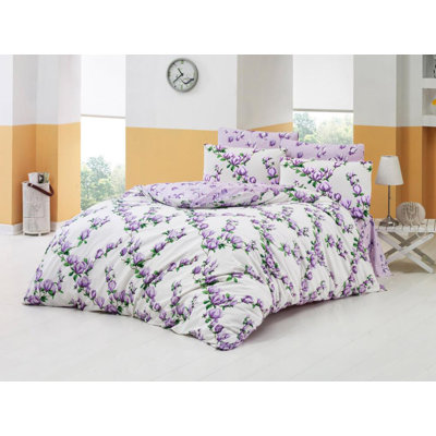 Floral Duvet Cover Set with Pillowcases