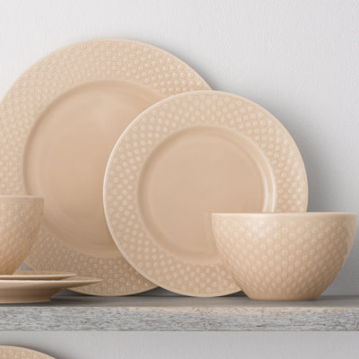 Kikko 12-Piece Dinnerware Set, Service for 4