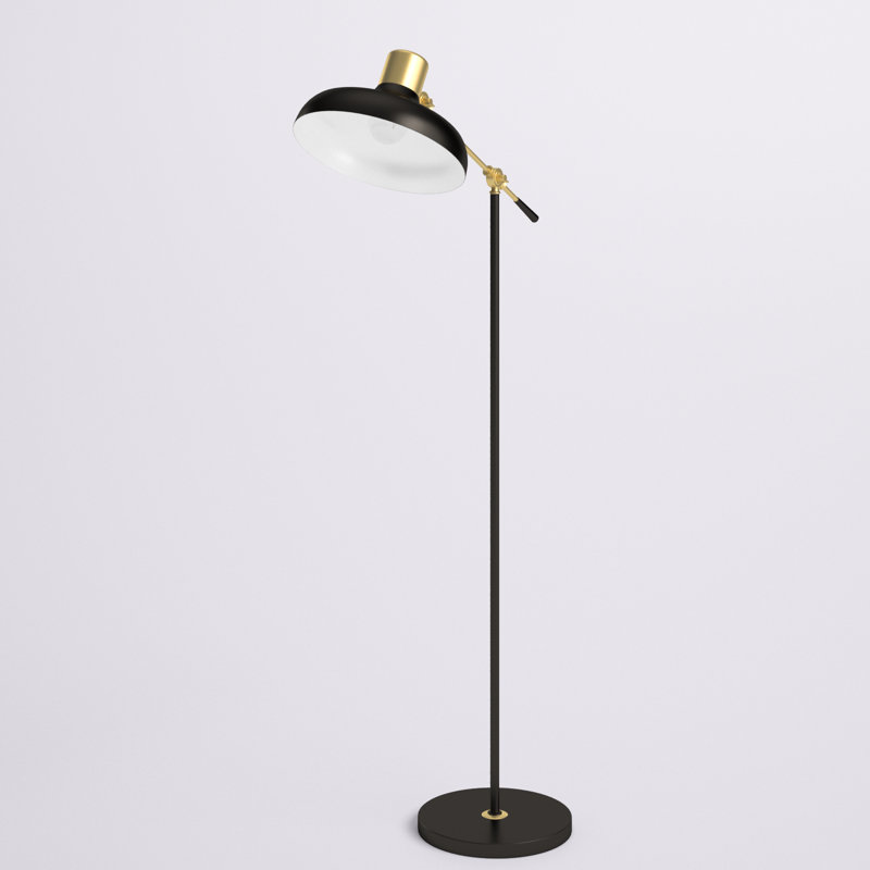 Asna 65'' Powder Coated Task Floor Lamp