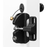 Key Lockable 2 Way Gate Latch With Spring Loaded Pull Cable And ...