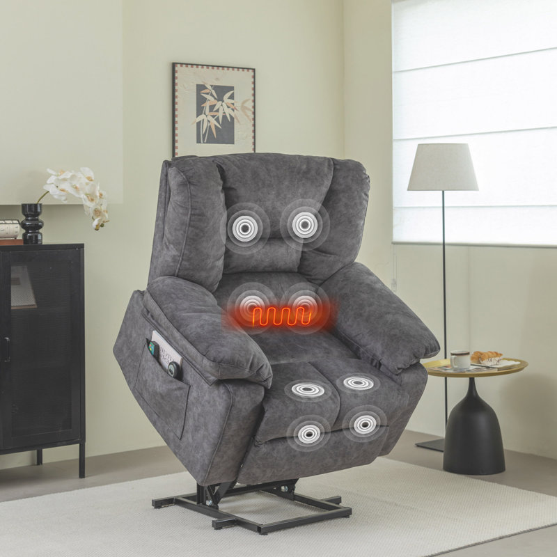 Fauteuil inclinable électrique Power Lift, Gris