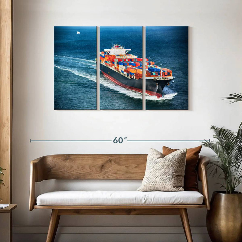 Mehar Ocean Ship, 28" H x 45" W