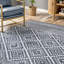 Tapis bleu Boney Southwestern-390068876
