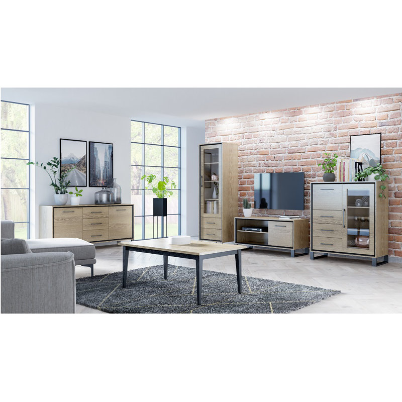 Henegar Unfinished TV Stand for TVs up to 65"