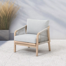 Marinee Acacia Wood Outdoor Woven Chair With Cushions