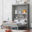 Lit plateforme avec rangement Irton