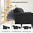 82" Sleeper Sectional Sofa with Pull-Out Bed, Convertible L-Shaped Couch with Reversible Storage Chaise, USB Ports, Cup Holders & Side Table for Living Room, Small Space, Apartment-1614561182