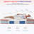 Hybrid Memory Foam Mattress In A Box With Pocket Spring Pressure Relief Medium Firm Mattresses-1019566099-1019566098