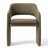 Upholstered Waterproof Fabric Accent Armchair-1633424644