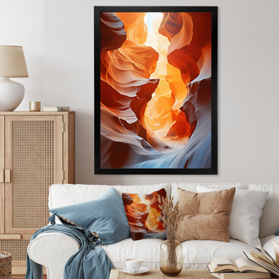 «Jaimon Canyon Antelope Symphony I», reproduction sur toile
