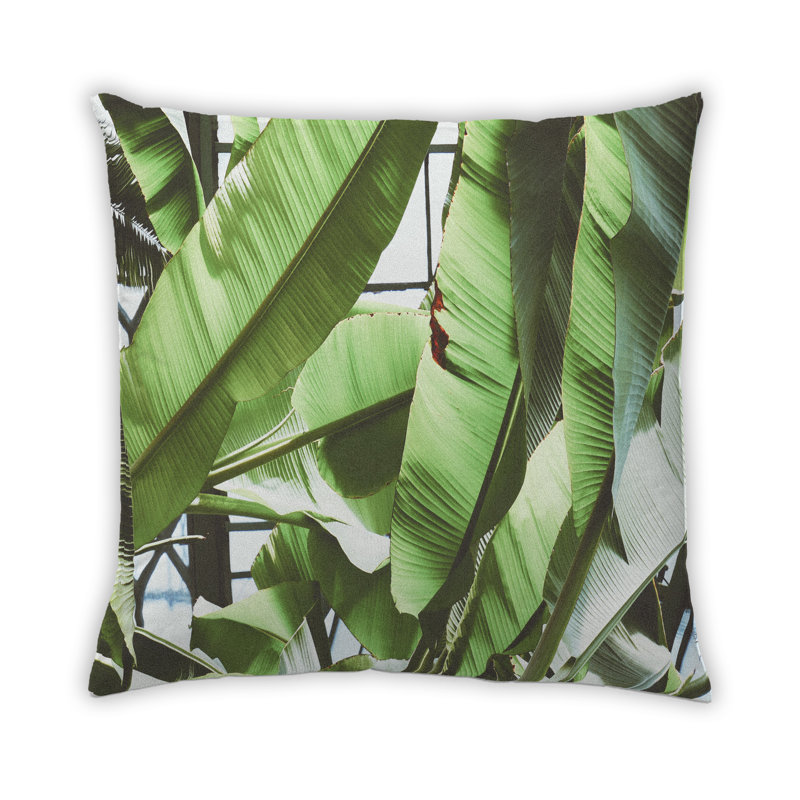 Coussin décoratif Color Focus Green 75, Synthétique