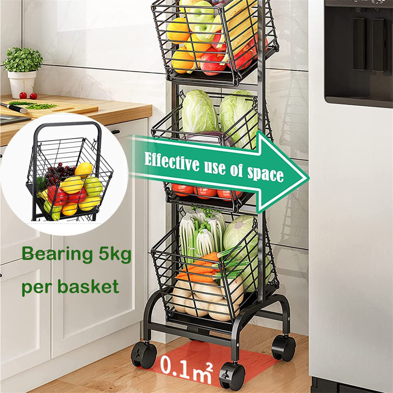 Feldman Cabinet Shelving Rack