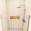 54 po X P 71 po H Porte de douche à cadre pivotant au fini chromé-120047448