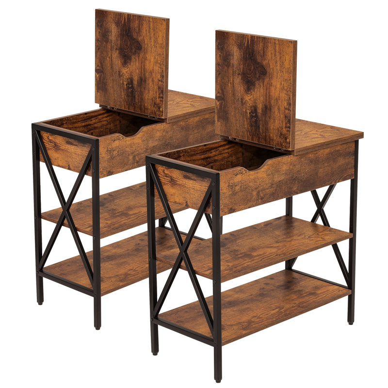 End Table Set with Storage