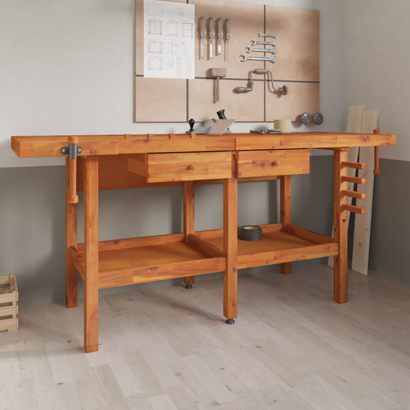 Jenecke Workbench, 83cm H x 192cm W x 62cm D