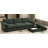 96.5'' Chenille Sectional Sofa with Storage Ottoman and Pockets,Adjustable Phone Holder,Wide Seat,4 Seat L Shaped Couch Set,Comfy Sofa with USB Charger for Living Room,Apartment-2026334303