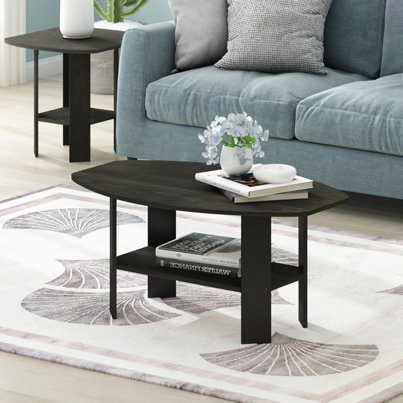 Table basse Simple Design, espresso