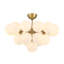 Lustre convertible 19 lumières Lunara