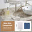 Porte-serviettes de comptoir KES avec base en marbre 15 po-114247423