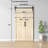 84'' Assembled Solid Spruce Wood Bi-Fold Barn Doors with Installation Hardware Kit-98897140-110982131