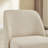Fully Upholstered Dining Chair with Casters-118219182