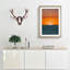 Sunrise Horizon in Abstract - Picture Frame Graphic Art Print-55727847-55727844