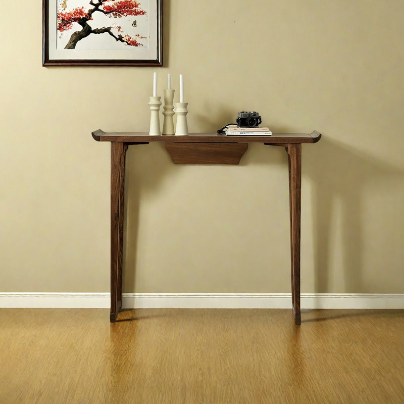 Console minimaliste de style nordique, H 34,65 po x l 39,37 po x P 13,78 po