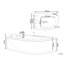Bonaparte 1200mm x 1800mm Bathtub-282055041