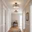 Plafonnier semi-encastré 3 lumières Crystal-2037934427