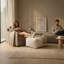 Pouf / repose-pieds en velours côtelé Jometh-558404578